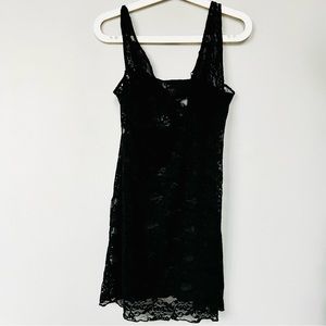 Mervyn Lace Lingerie Slip Dress